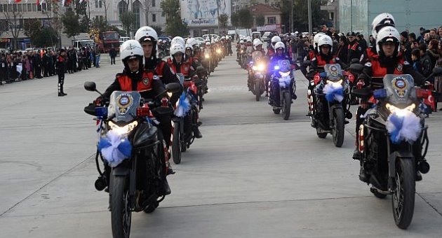 Bağcılar’da Motosikletli Polis Timi Görevde