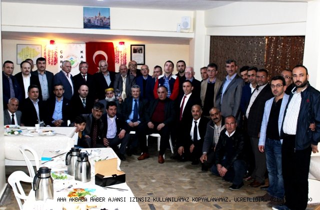 ÇORUM KARGI İLÇESİ VE KÖY DERNEK BAŞKANLARI KAHVALTIDA BULUŞTU.03.04.2016