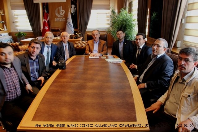 KAR-DER yeni yönetim kurulu üyeleri Bağ.Bld.bşk.Lokman Çağrıcıyı Makamında ziyaret etti.20.04.2016
