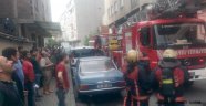 BAĞCILAR'DA Kİ HASTANE YANGINI İTFAİYEYİ HAREKETE GEÇİRDİ