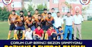 ÇORUM CUP ŞAMPİYONU BOZYAYLA